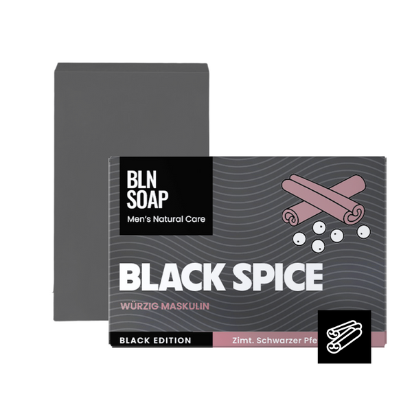 Black Spice - Feste Seife 135g