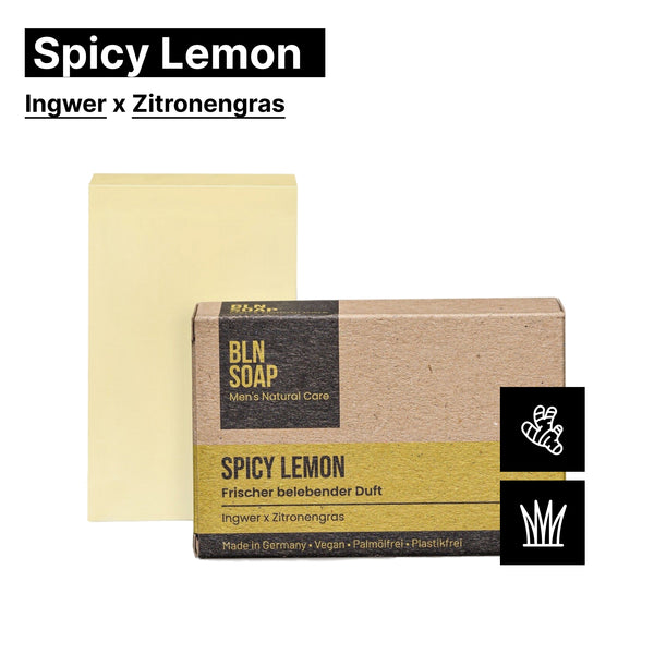 Spicy Lemon Männerseife