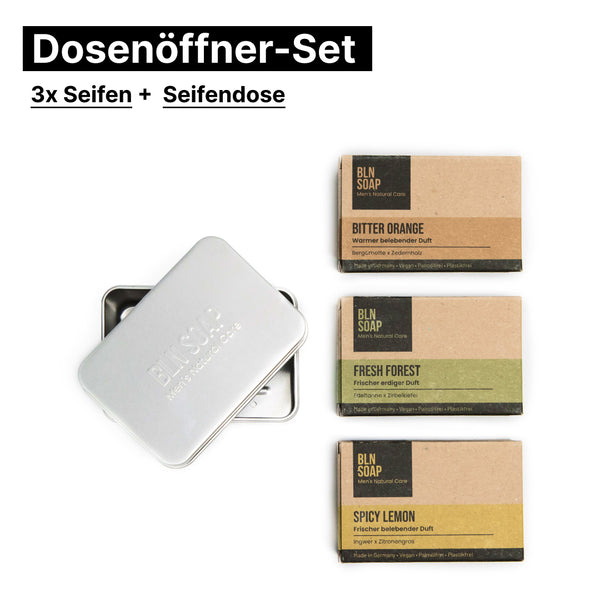 Dosenöffner Seifen-Set