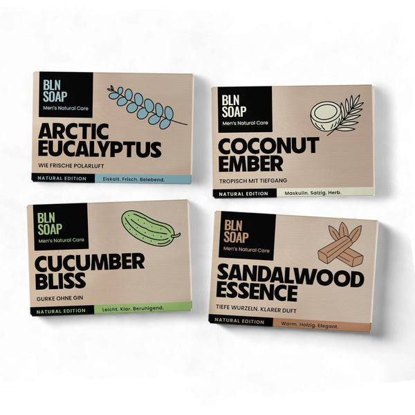 Natural Edition Set - Feste Seife 4x135g