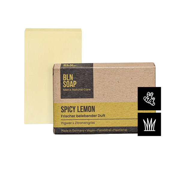 Spicy Lemon - Feste Seife 135g